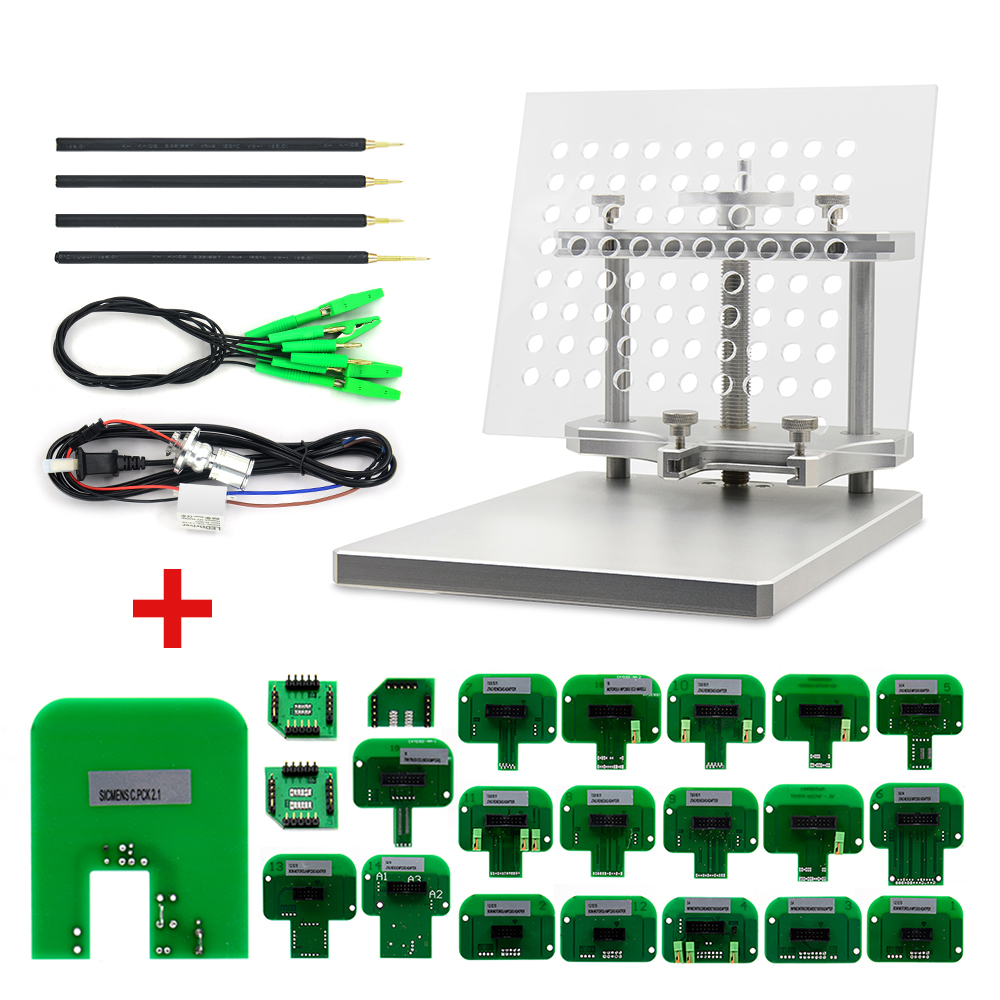  Aluminium Stainless Steel LED BDM FRAME BDM Probe With 22pcs BDM Adapters For FGTECH ECU Chip Tuning Tool ECU Progamme