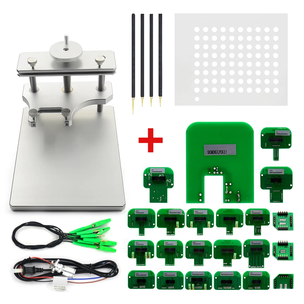  Aluminium Stainless Steel LED BDM FRAME BDM Probe With 22pcs BDM Adapters For FGTECH ECU Chip Tuning Tool ECU Progamme