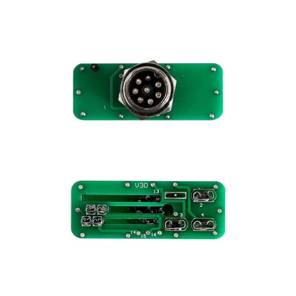 Best Green ECU GearBox Adapter 8pcs/set For FLASH V1.95 Adapter Works Together With FLASH ECU Programmer&Upgrade Adapter