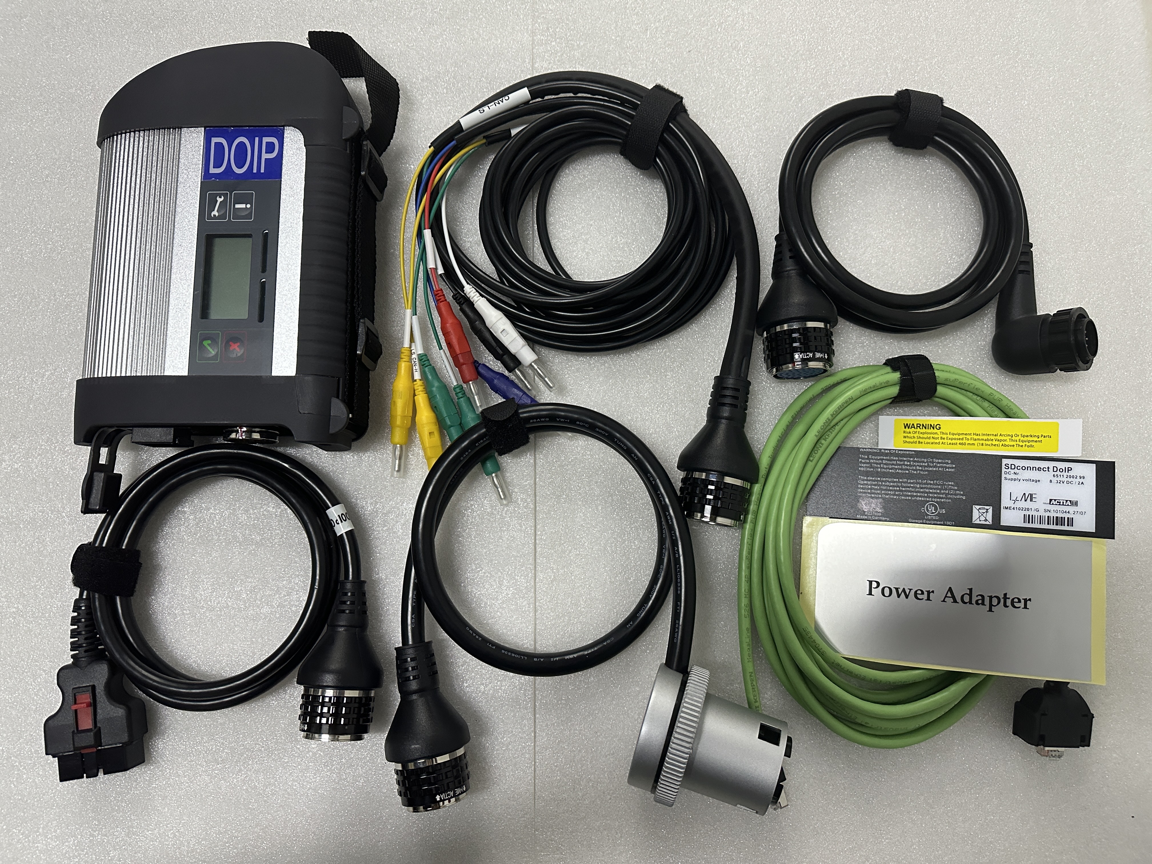 MB STAR C4 Star Diagnosis For Benz /Mercedes 12V-24V Truck Full Chip Multiplexer Auto Diagnostic Tool Support Wireless C4 Doip Without SDD