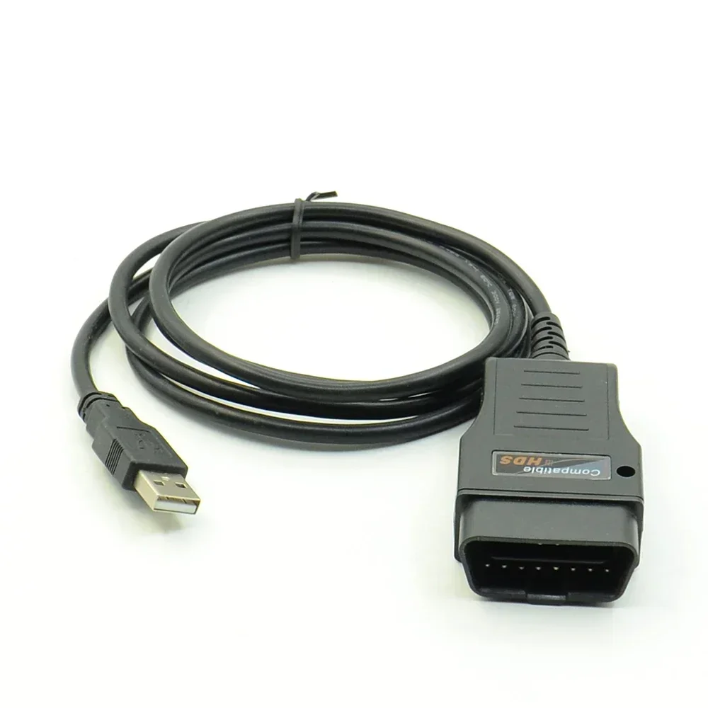 10Pcs/lot HDS Cable For Honda Diagnostic Cable Auto OBD2 HDS Cable Support mutil-language Auto Scanner HDS Code Reader