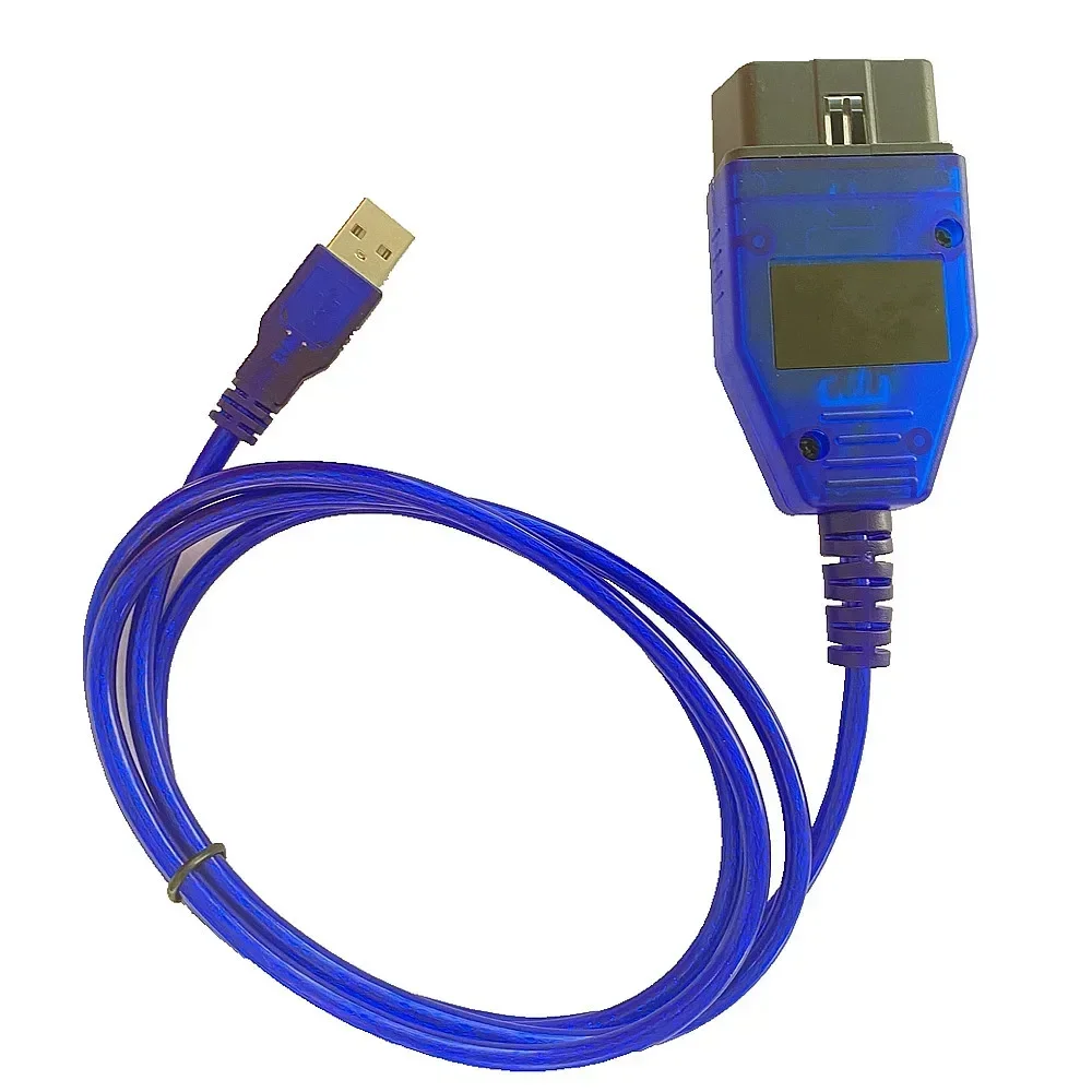 10Pcs/lot For VAG COM 409.1 KKL With FTDI FT232RL OBD OBD2 Car Diagnostic Interface Cable For VW/Audi/Skoda/Seat For VAG-COM Scanner Tool