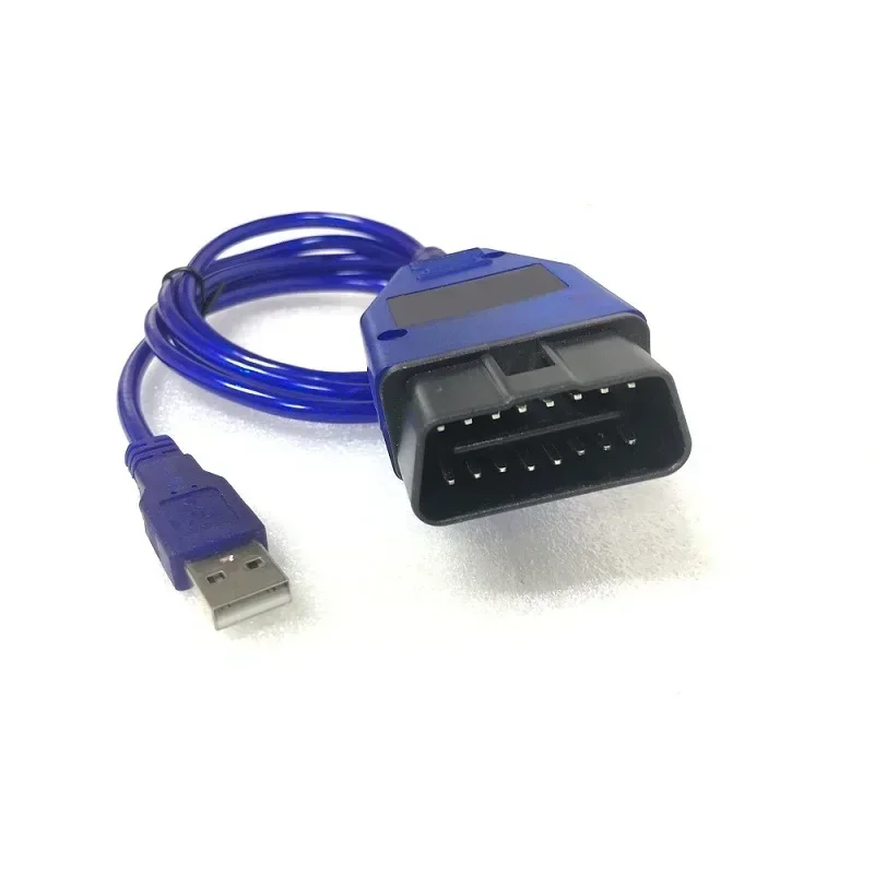 10Pcs/lot For VAG COM 409.1 KKL With FTDI FT232RL OBD OBD2 Car Diagnostic Interface Cable For VW/Audi/Skoda/Seat For VAG-COM Scanner Tool