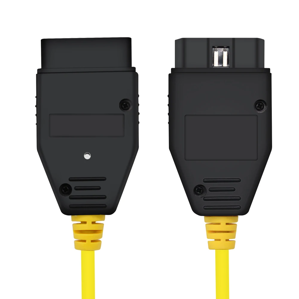 10Pcs/lot For BMW ICOM ENET Cable Ethernet Data to OBD2 16Pin Interface RJ45 Connector Hidden Data Tool ICOM Coding F-Serie
