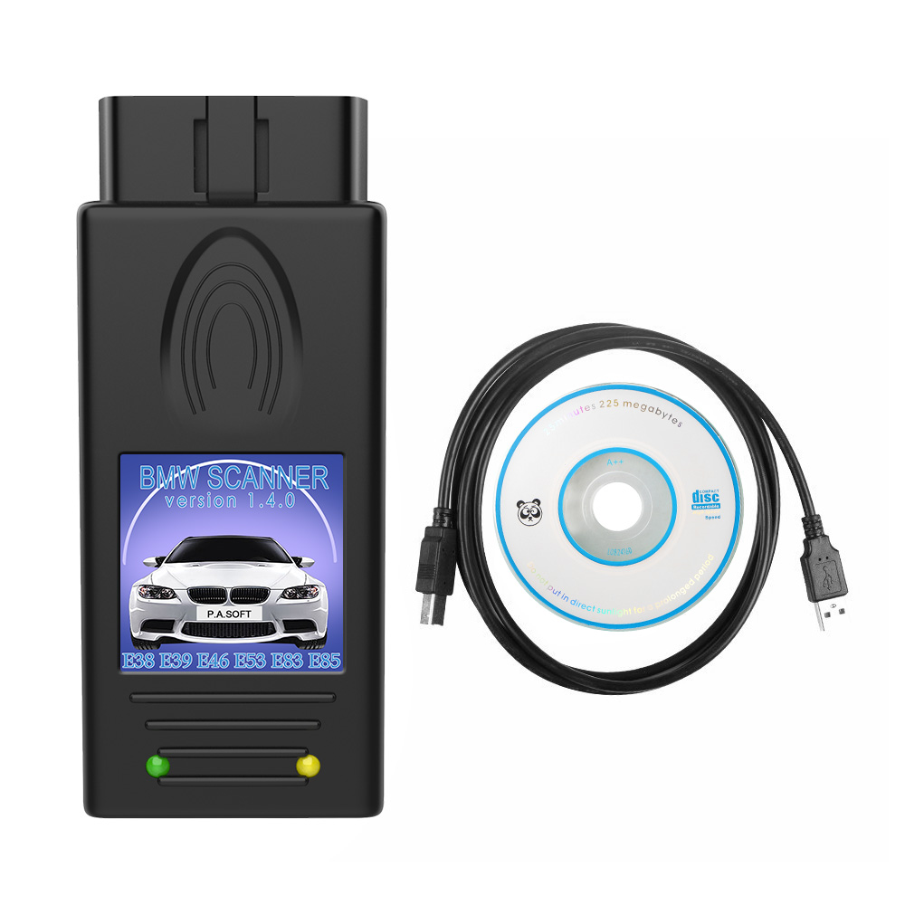  10Pcs/lot Scanner 1.4.0 Car Diagnostic Scanner Multi-Function Unlock Version For Windows XP USB Diagnostic Interface For BMW