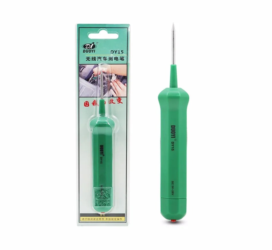 10Pcs/lot DUOYI DY15 Auto Special Wireless Test Pen For Low-Voltage Test And Continuity Test Of Automotive Circuit Detection Repair Tool Automotive Circuit Tester