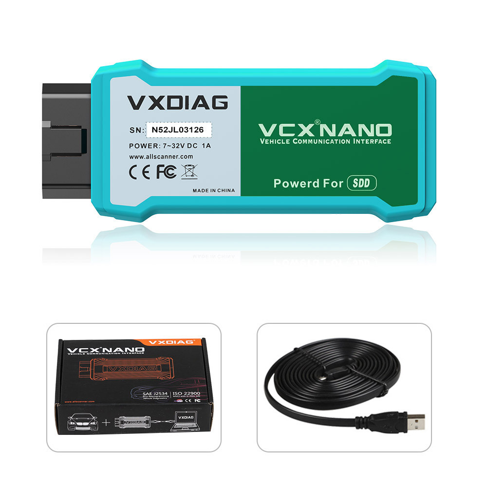 VXDIAG VCX NANO for Land Rover and Jaguar Software V160 WIFI/USB Version