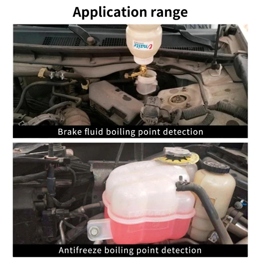 DUOYI DY23F Digital Brake Fluid Boiling Point Tester 12V Auto Brake Fluid Tester Digital Car Brake Oil Tool DOT3/4/5/5.1 HD Indicator check Display Auto Oil tool