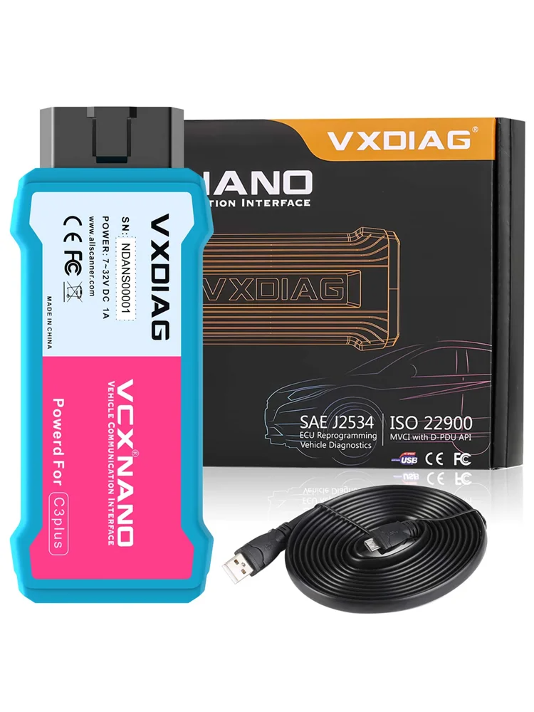 VXDIAG VCX NANO for NISSAN Infiniti GTR Diagnostic Tool WiFi Version Supports Programming