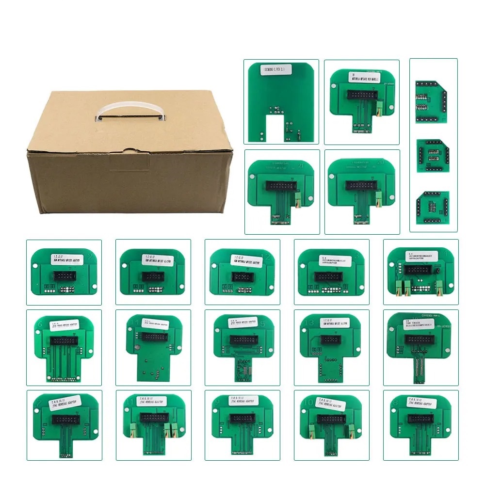 22 PCS BDM Adapters Probe For KESS KTAG FGTECH BDM100 BDM Frame Programming Prob Full Set BDM Frame Programmer