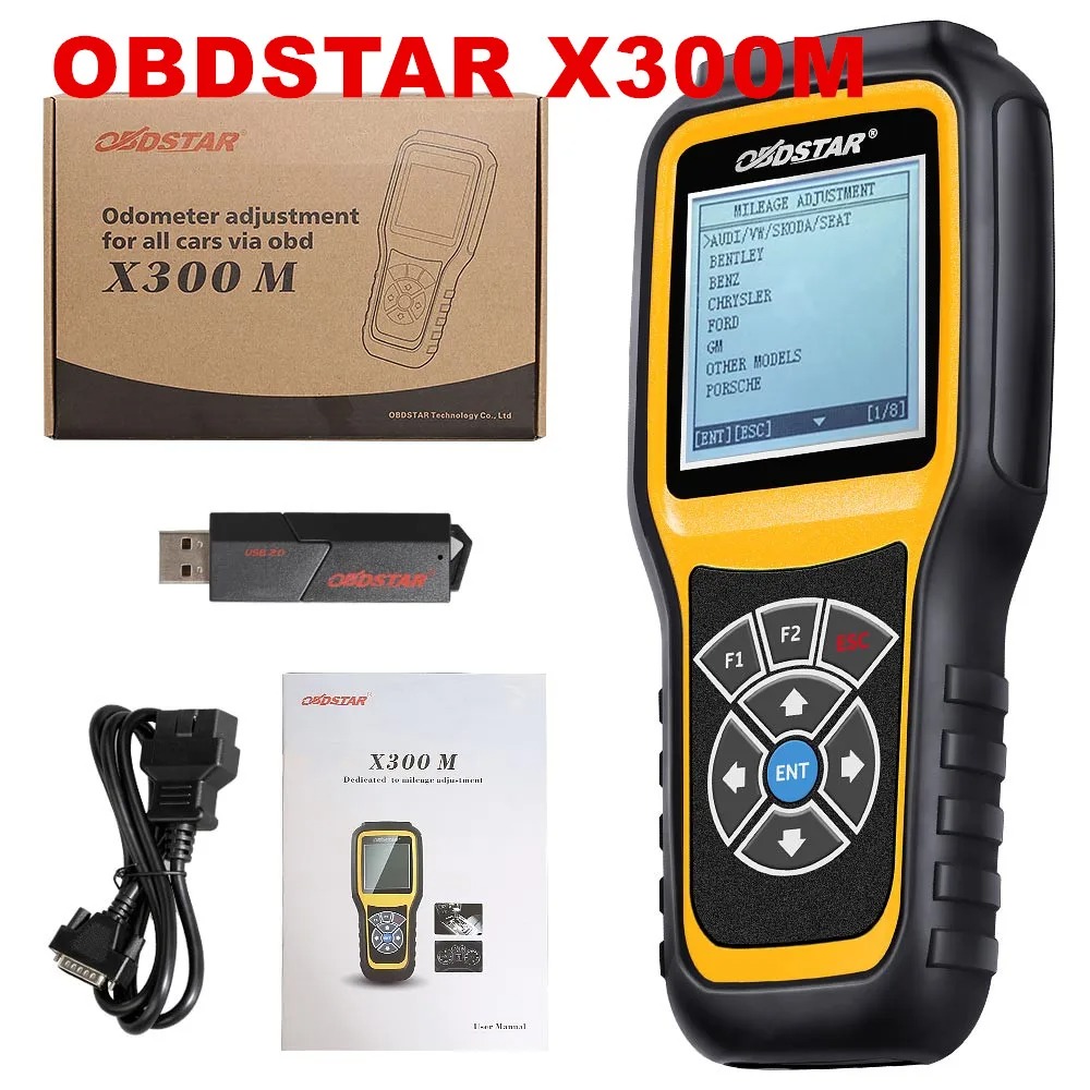 OBDSTAR X300M Special for Odometer Adjustment and OBDII Support For Mercedes B-enz & MQB VAG KM Function