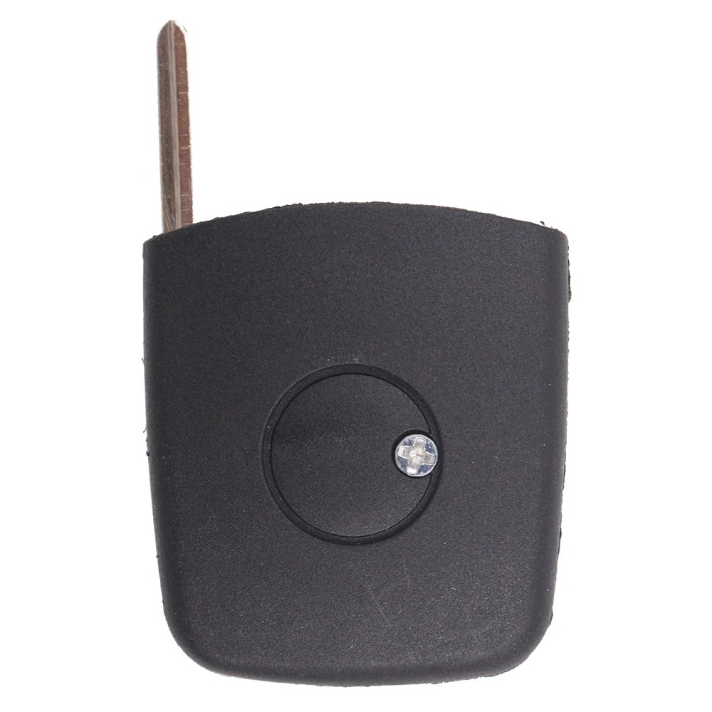 10Pcs/lot Keyecu Flip Remote Car Key Head ID48 Chip Fob for VW Volkswagen for Skoda Seat Golf Jetta Rabbit (Square)