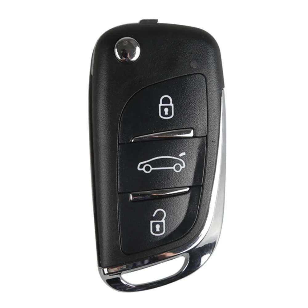 10Pcs/lot Xhorse XEDS01EN DS Style 3 Button VVDI Remote Control Car Key Work on All ID as the Super Chip for VVDI2 Tools 
