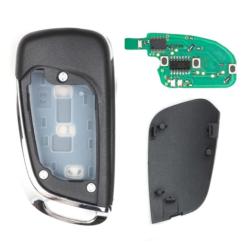  10Pcs/lot Xhorse Wireless DS Style 3 Button clonable chip Universal Remote Key for VVDI Key Tool XN002 Series