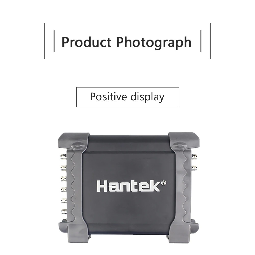 Hantek 1008c Automotive Oscilloscope/DAQ/Programmable Generator Handheld 8 Channels USB Oscilloscopes with Auto Ignition Probe