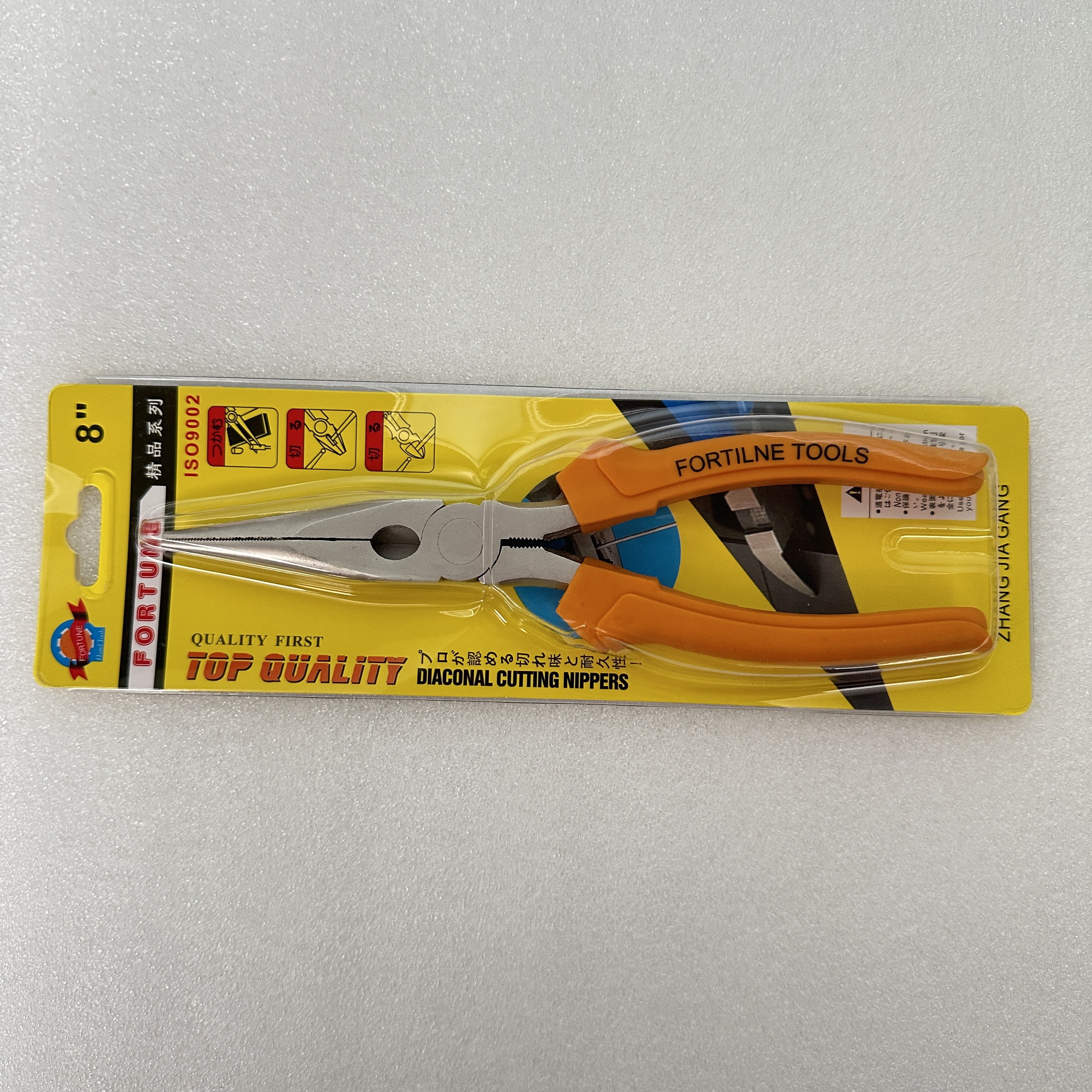  15Pcs/lot Pointed Nose Pliers  Multi Function Long Nose Pliers For Cutting Clamping Stripping Electrician Repair Hand Tools