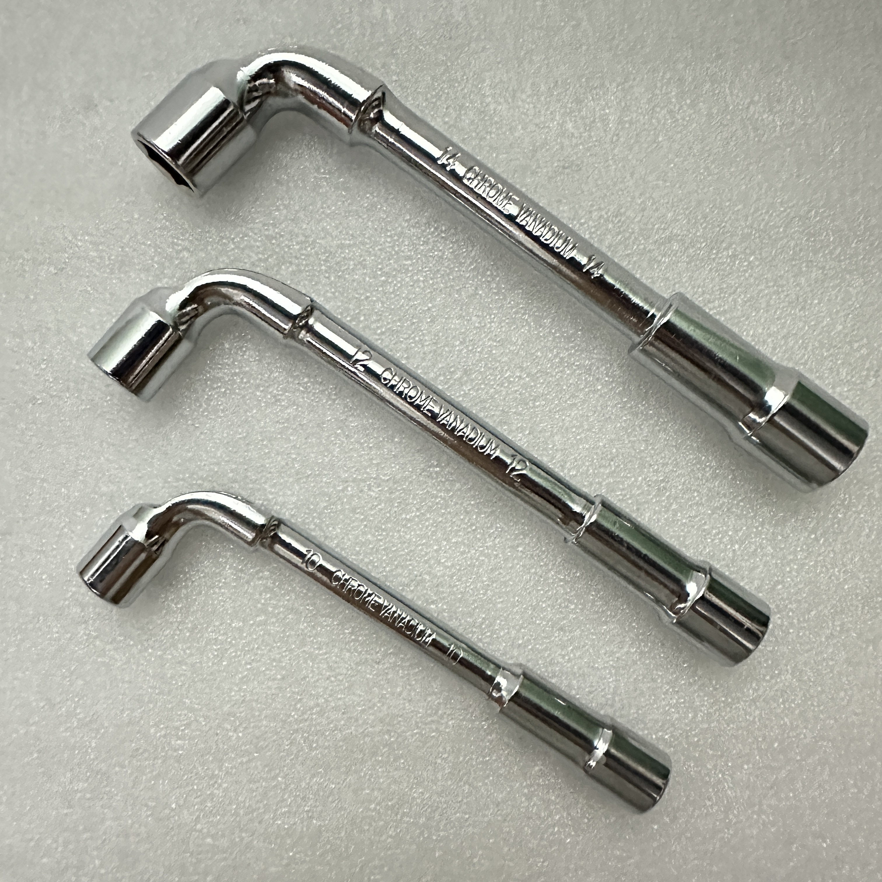 30Pcs/lot 14/12/10/8 MM L-shaped Perforation Elbow Wrench