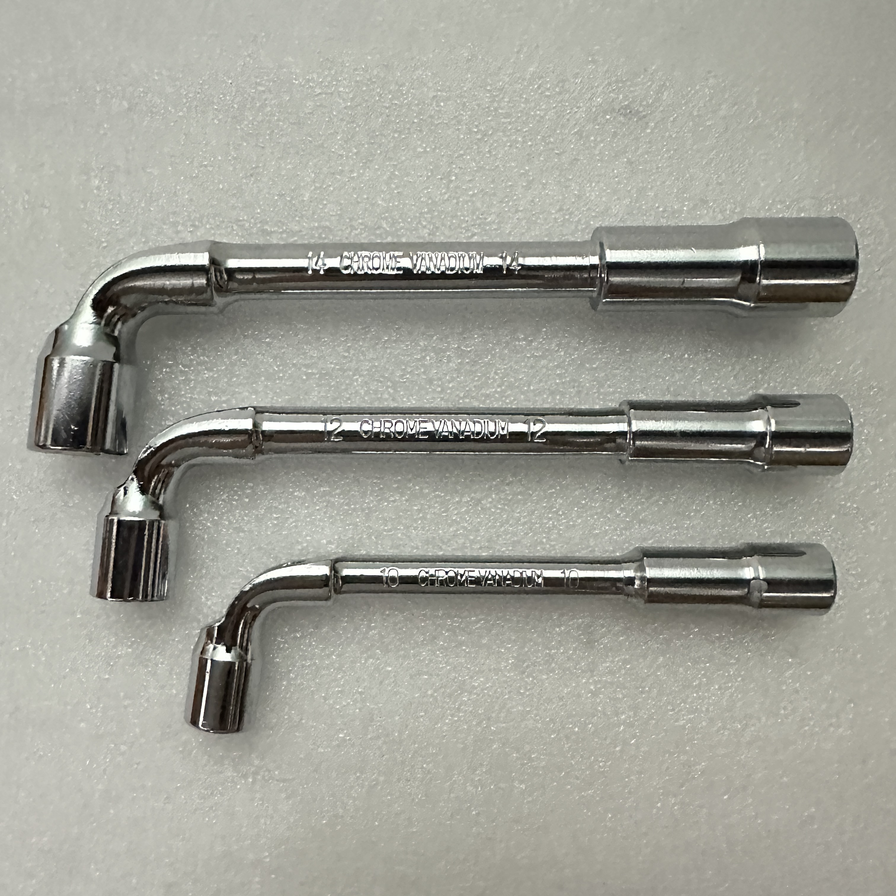 30Pcs/lot 14/12/10/8 MM L-shaped Perforation Elbow Wrench