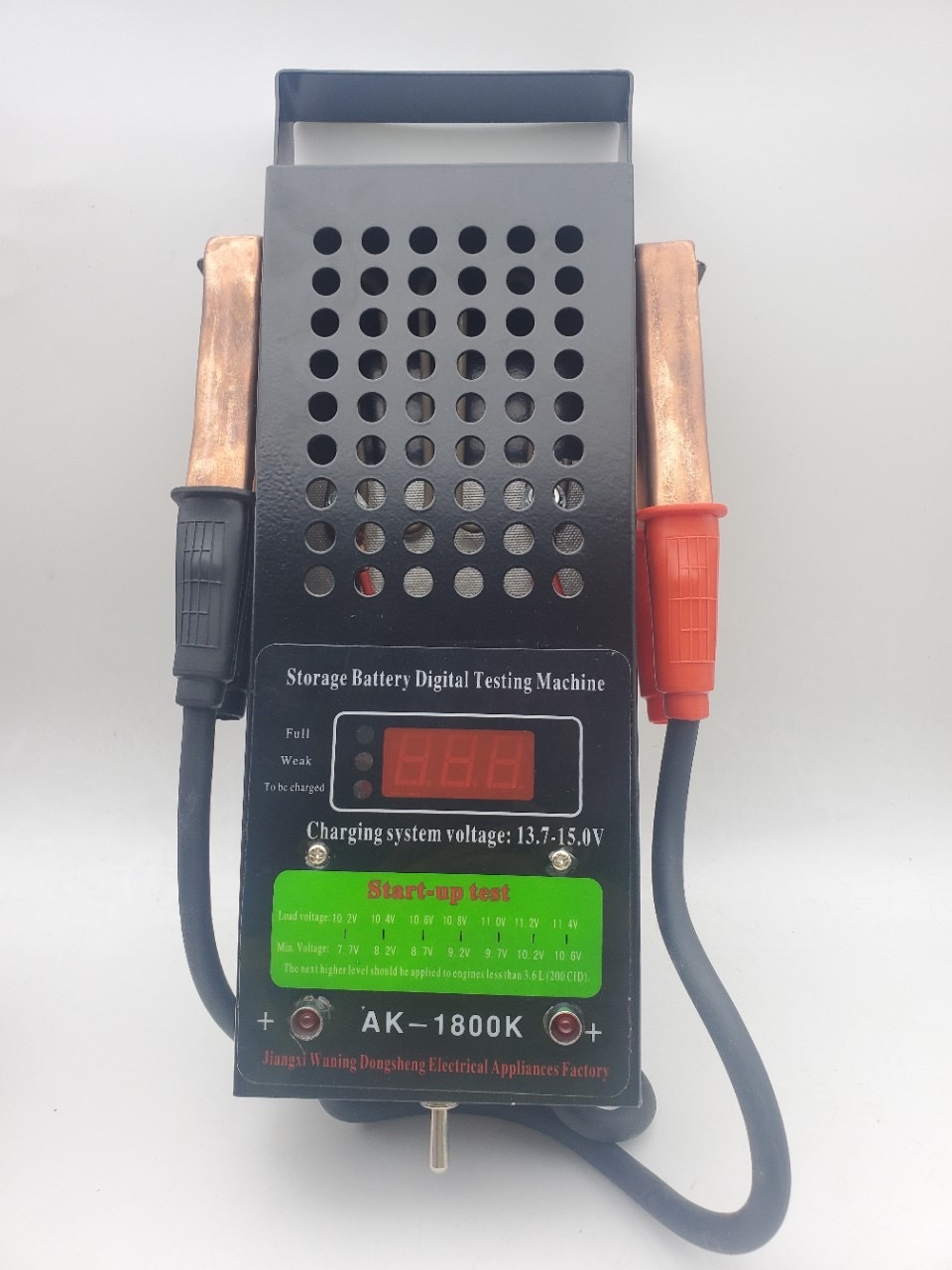 5Pcs/lot Storage Battery Digital Testing Machine AK-1800K