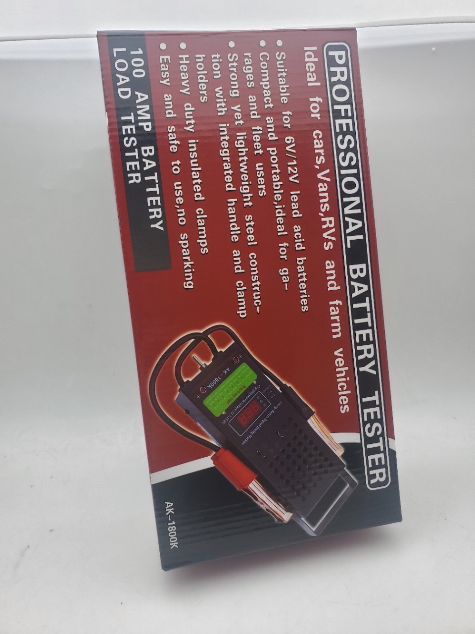 5Pcs/lot Storage Battery Digital Testing Machine AK-1800K