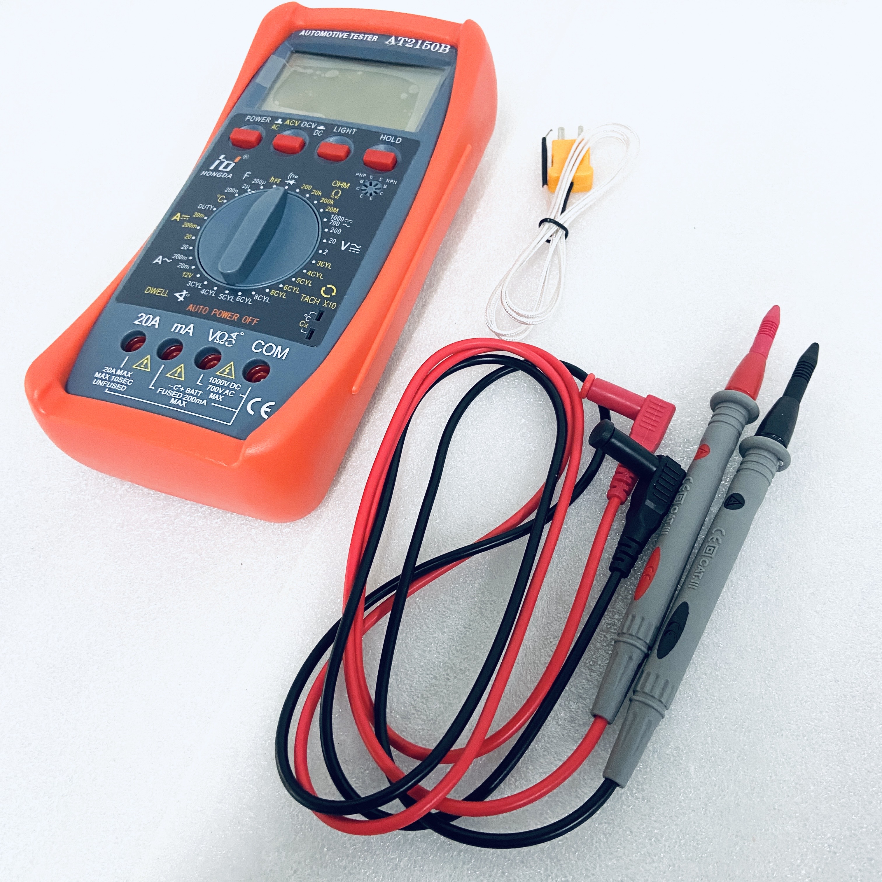 5Pcs/lot Digital Multimeter AT2150B Automotive Tester