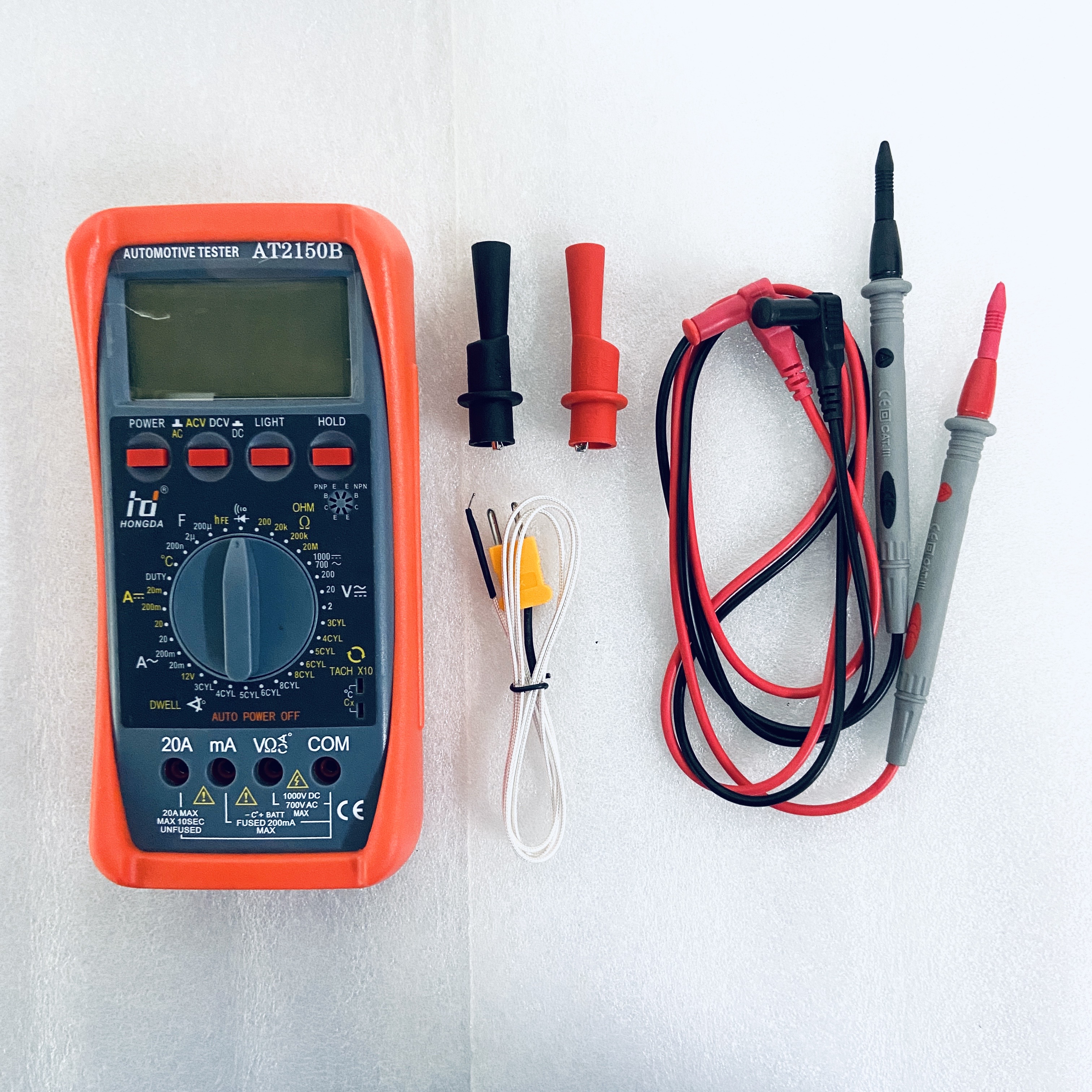 5Pcs/lot Digital Multimeter AT2150B Automotive Tester