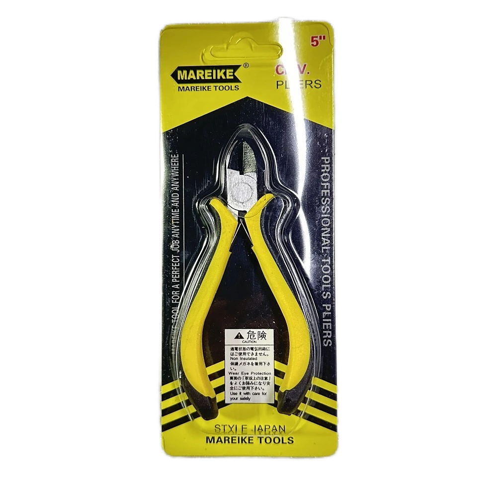 50pcs/lot  Electricity Wire Cable Cutters Cutting Work Side Diagonal Pliers Garden Repair Hand ToolsTool