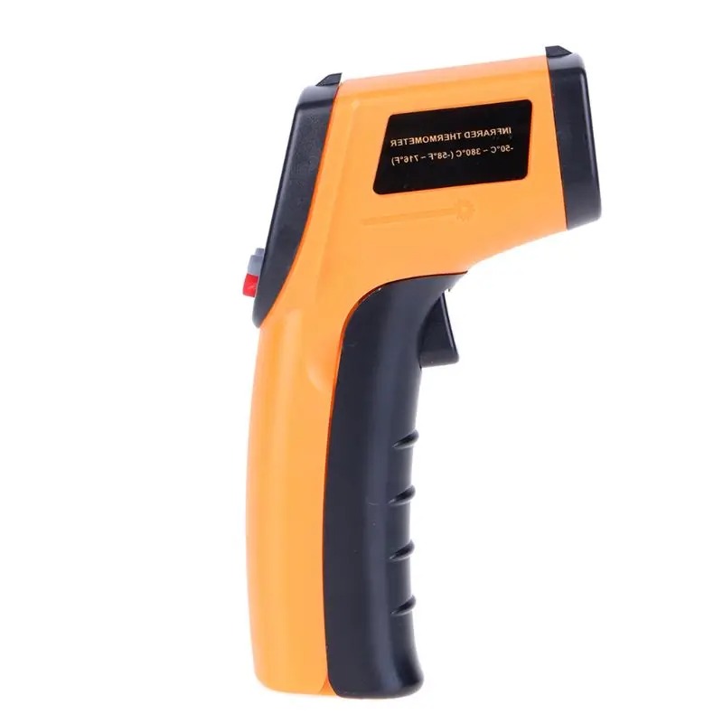 10Pcs/lot Industrial Infrared Pyrometer Non Contact GM320 Infrared Thermometer Laser Temperature Meter Gun IR Laser Temp 