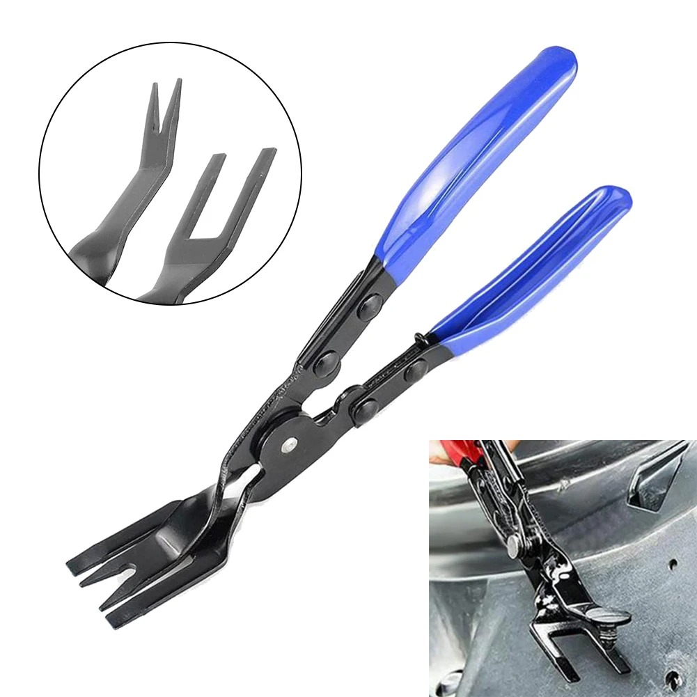 10Pcs/lot Car Headlight Repair Installation Tool Trim Clip Removal Pliers Blue Universal For Car Door Panel Dashboard Removal Tool