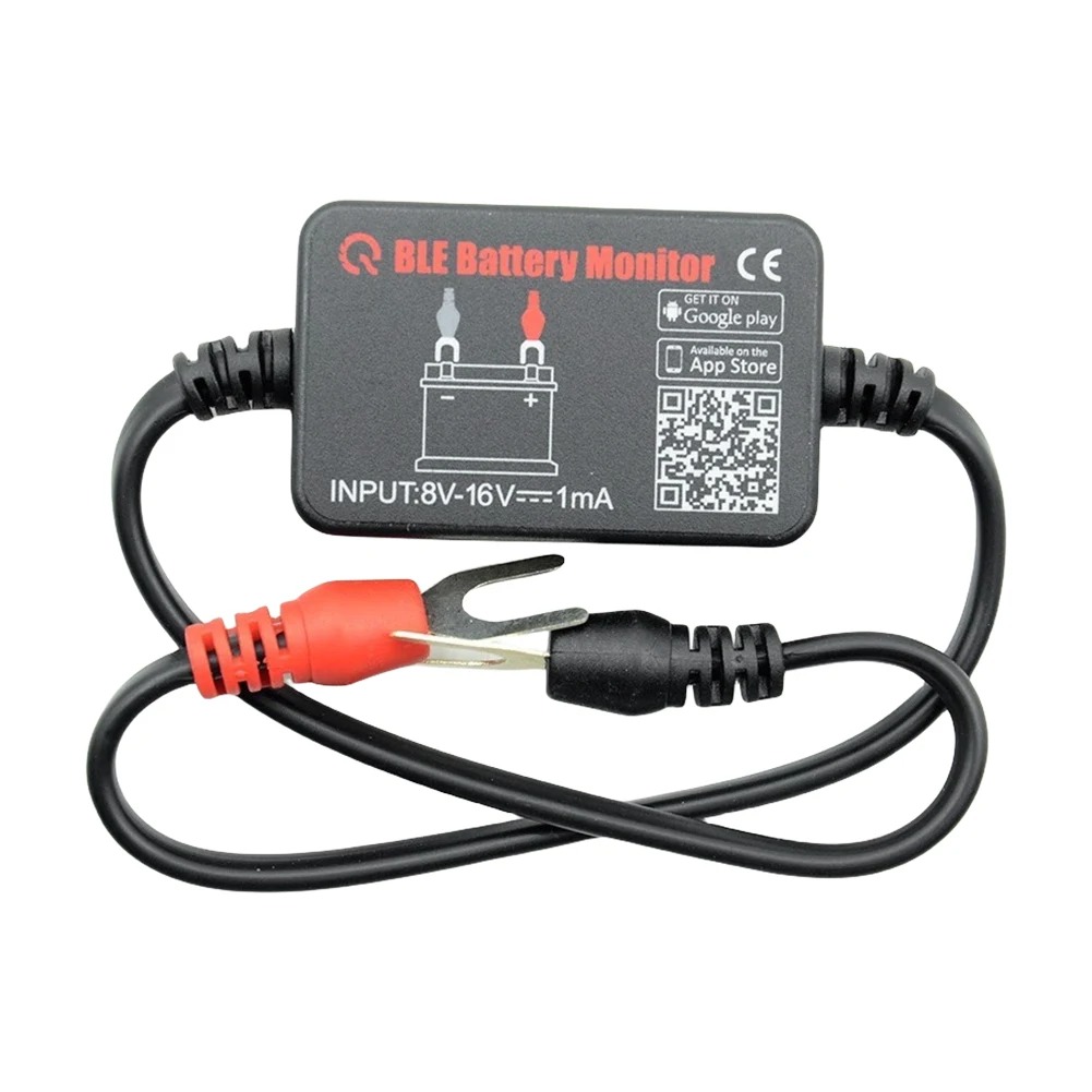 10Pcs/lot 12V BLE Battery Diagnostic Tool Car Battery Monitor BM2 Voltage Charging Cranking Test Bluetooth4.0 Tester For Android/ IOS Phone