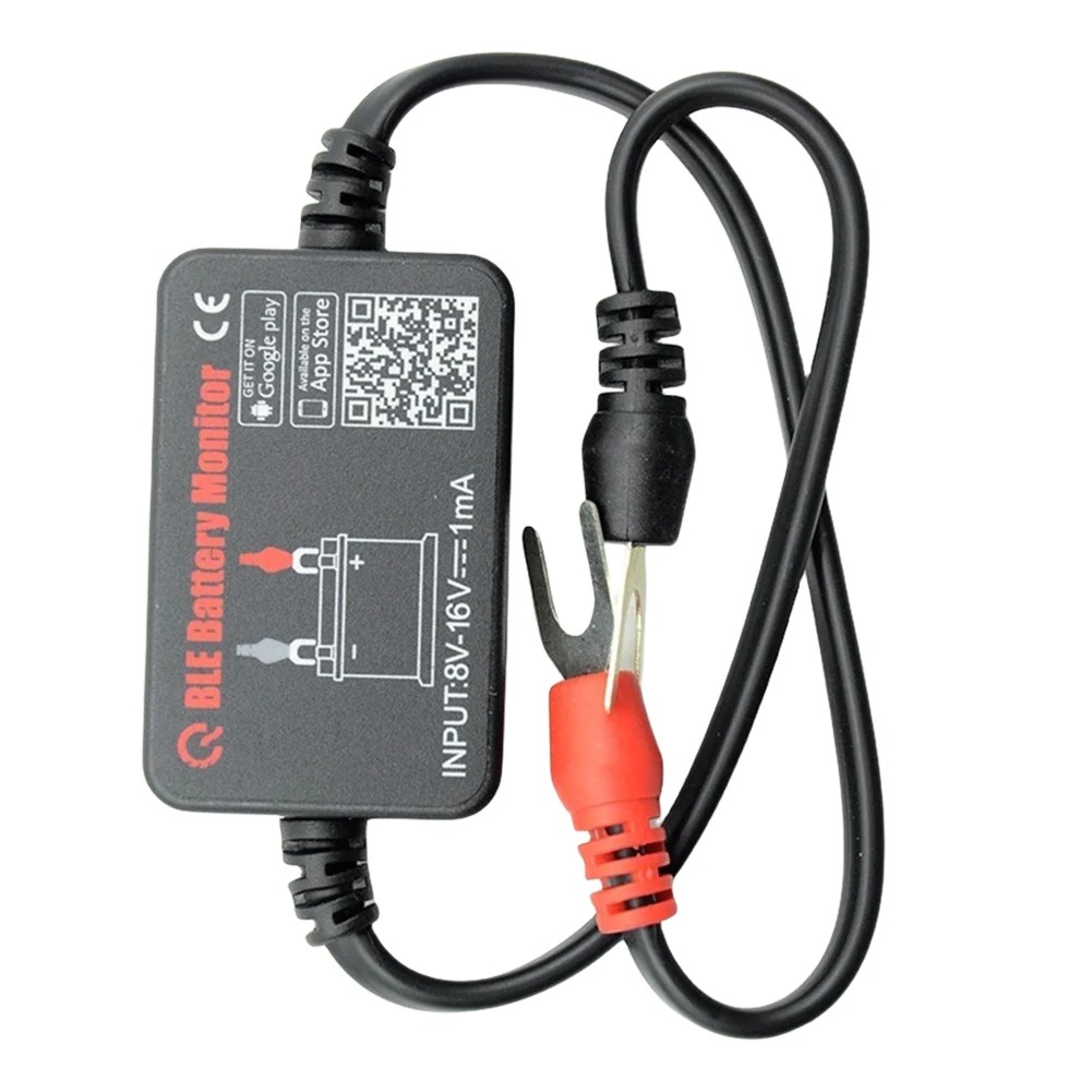 10Pcs/lot 12V BLE Battery Diagnostic Tool Car Battery Monitor BM2 Voltage Charging Cranking Test Bluetooth4.0 Tester For Android/ IOS Phone