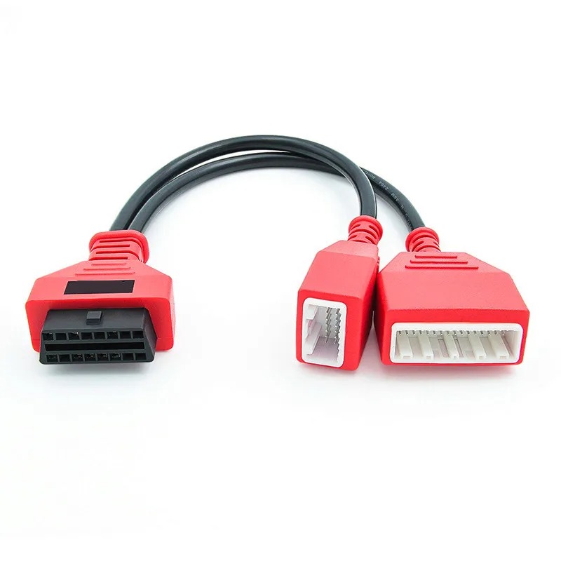 10Pcs/lot 16+32 Gateway Adapter for Nissan Sylphy 16pin Cable Adding Key Without Password OBD Cable For Autel 16+32 Gateway Adapter