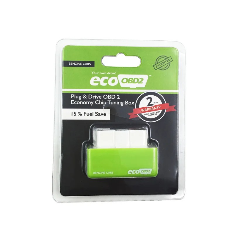 50Pcs/lot Nitro OBD2 EcoOBD2 ECU Chip Tuning Box Plug & Driver NitroOBD2 Eco OBD2 For Cars 15% Fuel Save More Power(Single board）