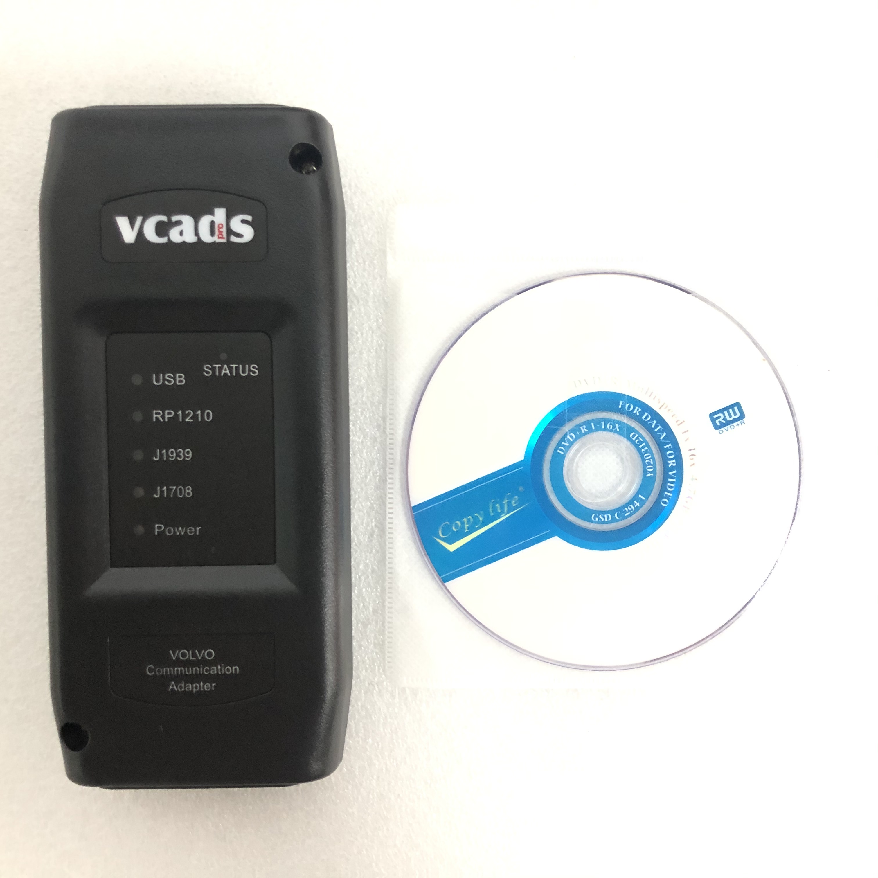 For Volvo VCADS Truck Diagnostic Tool VCADS Pro 2.40 Version Multi Languages Old  Scanner Heavy Vcads OBD II OBD2 Truck Scanner