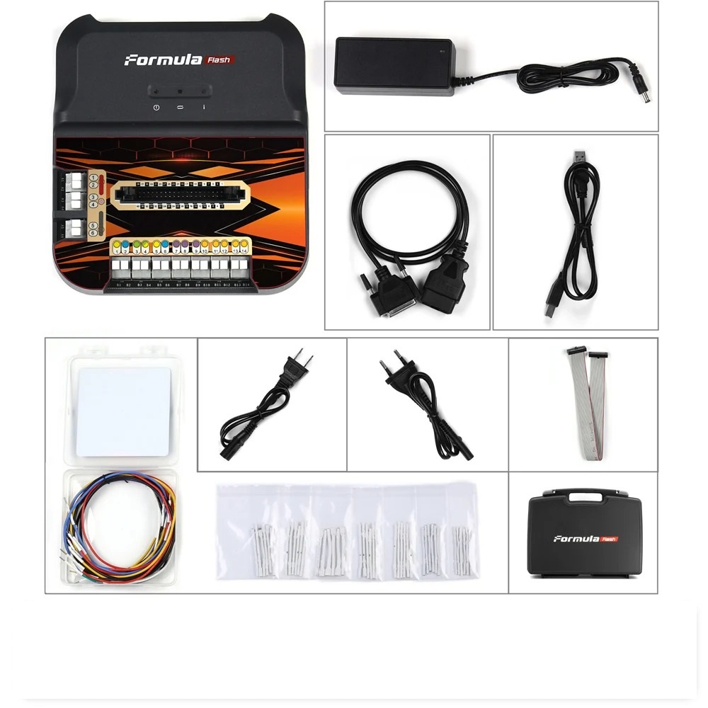 FormulaFLash ECU TCU Chip Tuning Programmer Update Online via Bench Mode Read and Write EEPROM / FLASH ECU TCU Chip Tuning Tool