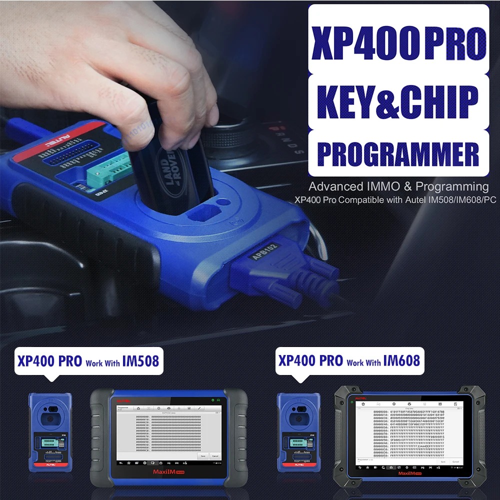 Autel XP400Pro All in One Auto Key Programming Accessory Tool key programmer for Autel IM508 IM608 Pro Upgrade Version of XP400