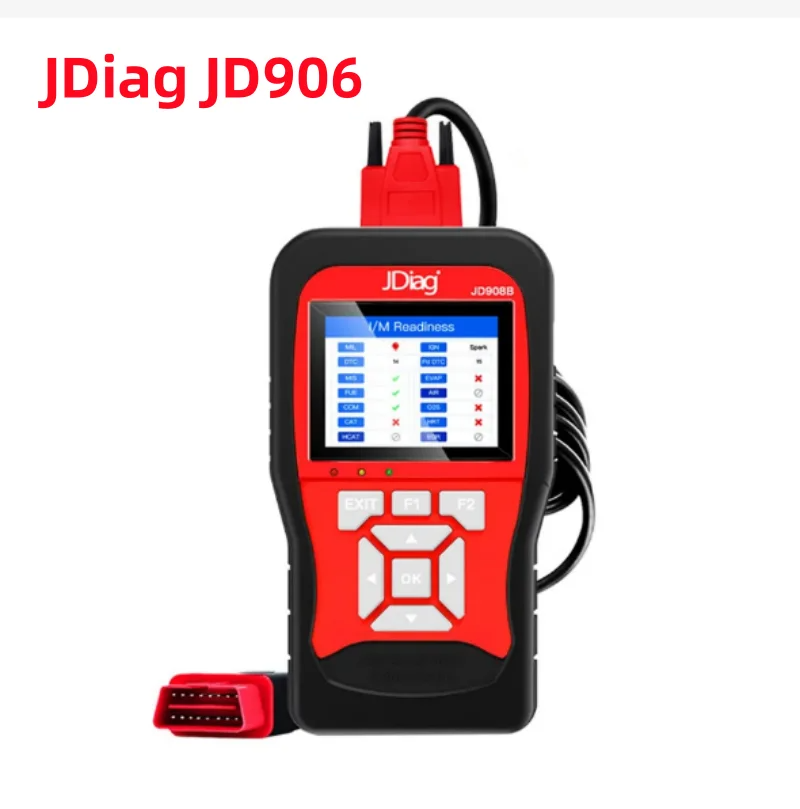 JDiag JD906 Car OBD2 Diagnostic Tool Multi-language Auto Professional Engine Scanner Tester Code Reader 