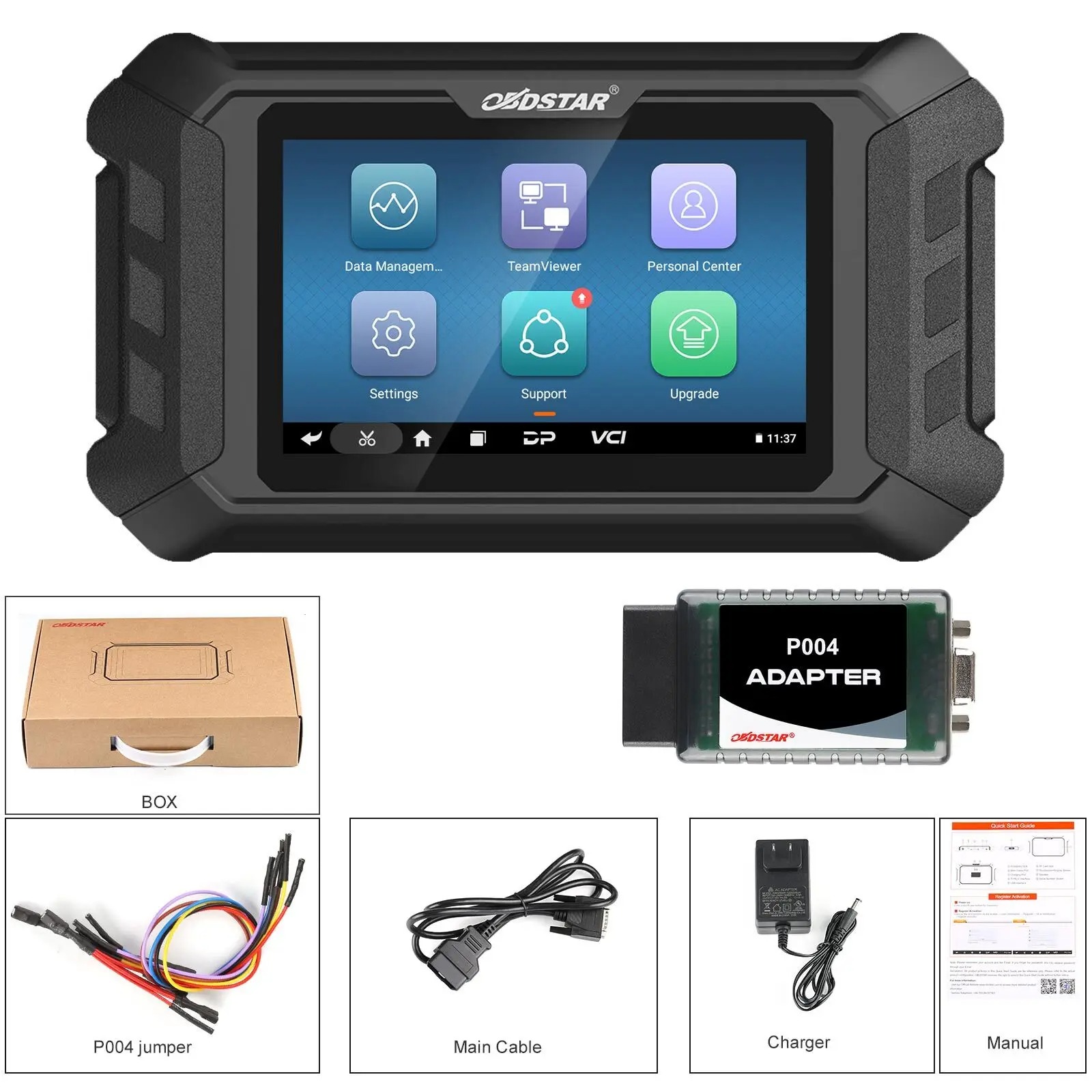 OBDSTAR P50 Airbag Reset Intelligent Airbag Reset Equipment Covers 38 Brands and Over 3000 ECU Part No.