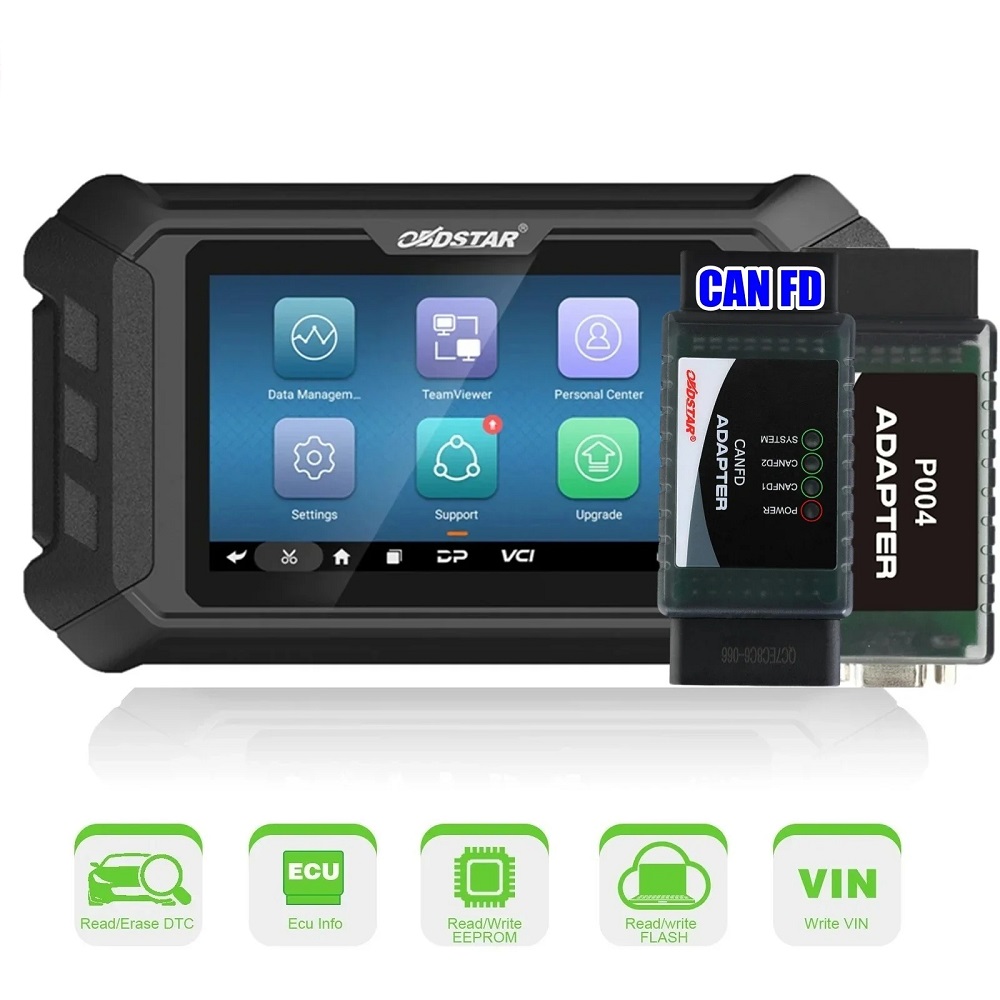 OBDSTAR P50 Airbag Reset Intelligent Airbag Reset Equipment Covers 38 Brands and Over 3000 ECU Part No.