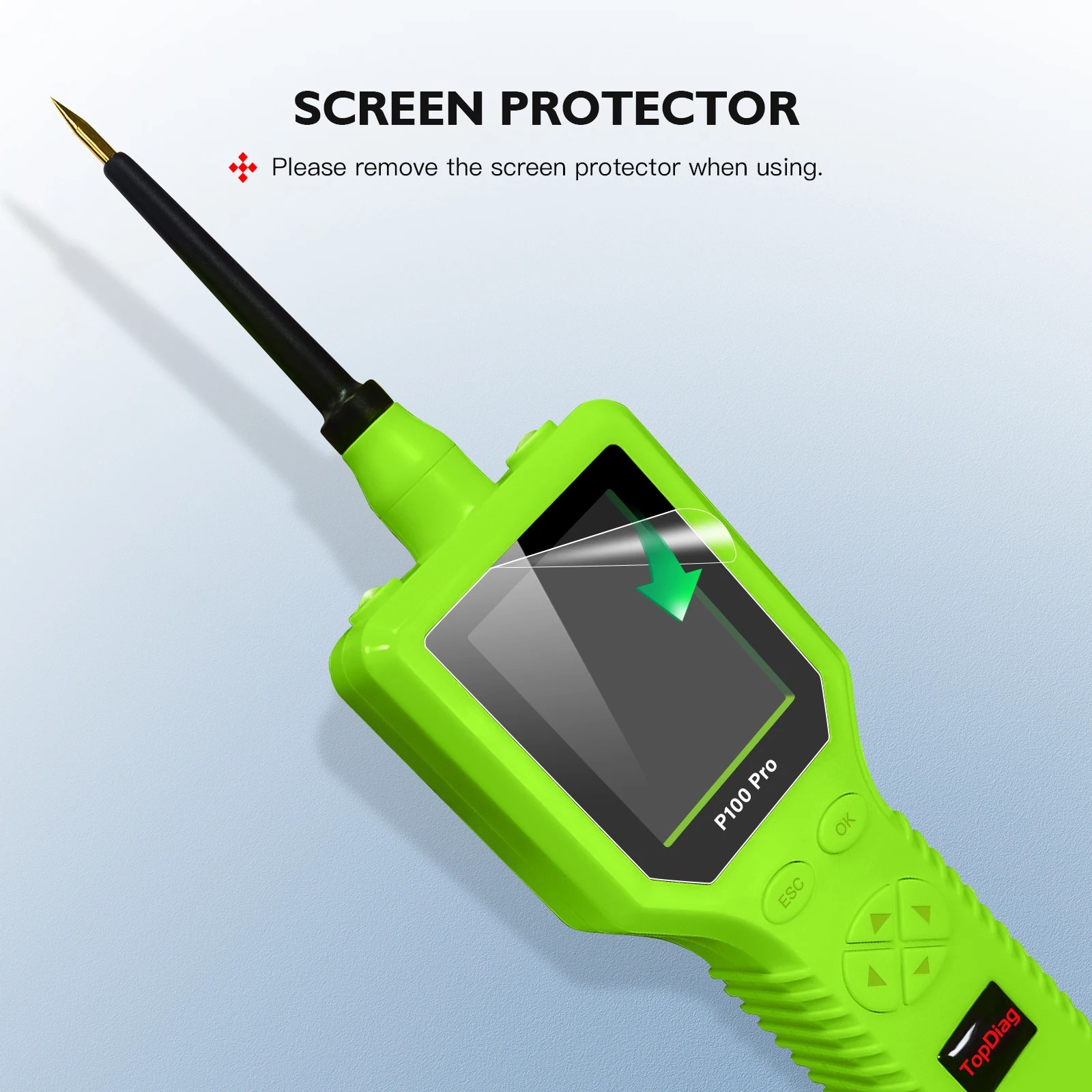 JDiag P100 Pro Power Circuit Probe Kit - Automotive Digital Multimeter Tester Oscilloscope, and Circuit Breaker Finder