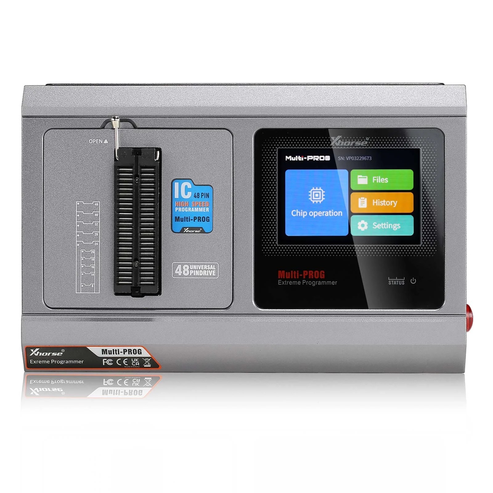 Xhorse Multi-Prog Programmer ECU Programmer Update of VVDI Prog with Free MQB48 License Expert Mode Batch Write Chips