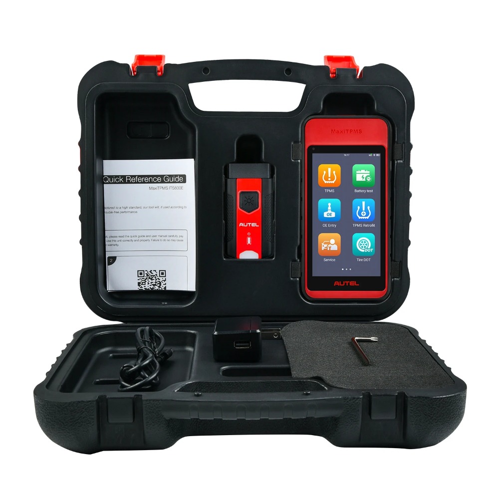 Autel MaxiTPMS ITS600E TPMS Relearn Tools MX-Sensor Programming Scanner OBD2 TPMS Diagnostic Scan Tool Oil Reset, BMS, SAS, EPB