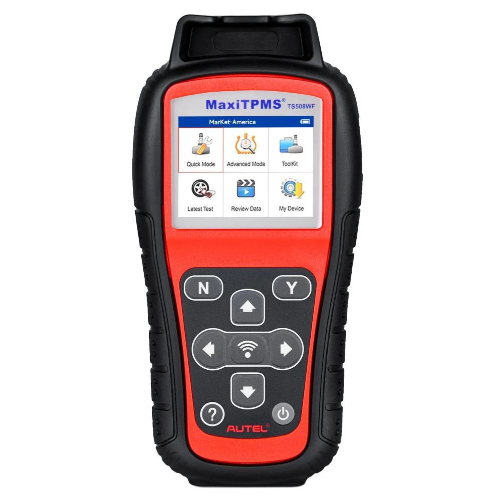 Autel MaxiTPMS TS508WF TPMS Programming Tool MX-Sensors 315 433 MHz TPMS Relearn Activate All Sensors Scan Read Clear DTCs Reset