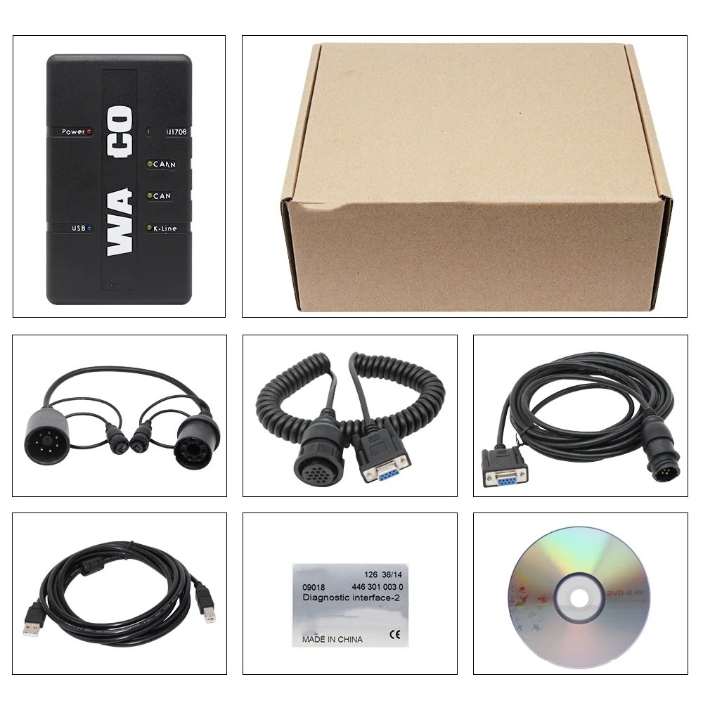 For WABCO DIAGNOSTIC KIT (W-DI) W-ABCO Trailer and Truck Diagnostic Interface For Wabco Diagnostic Tool