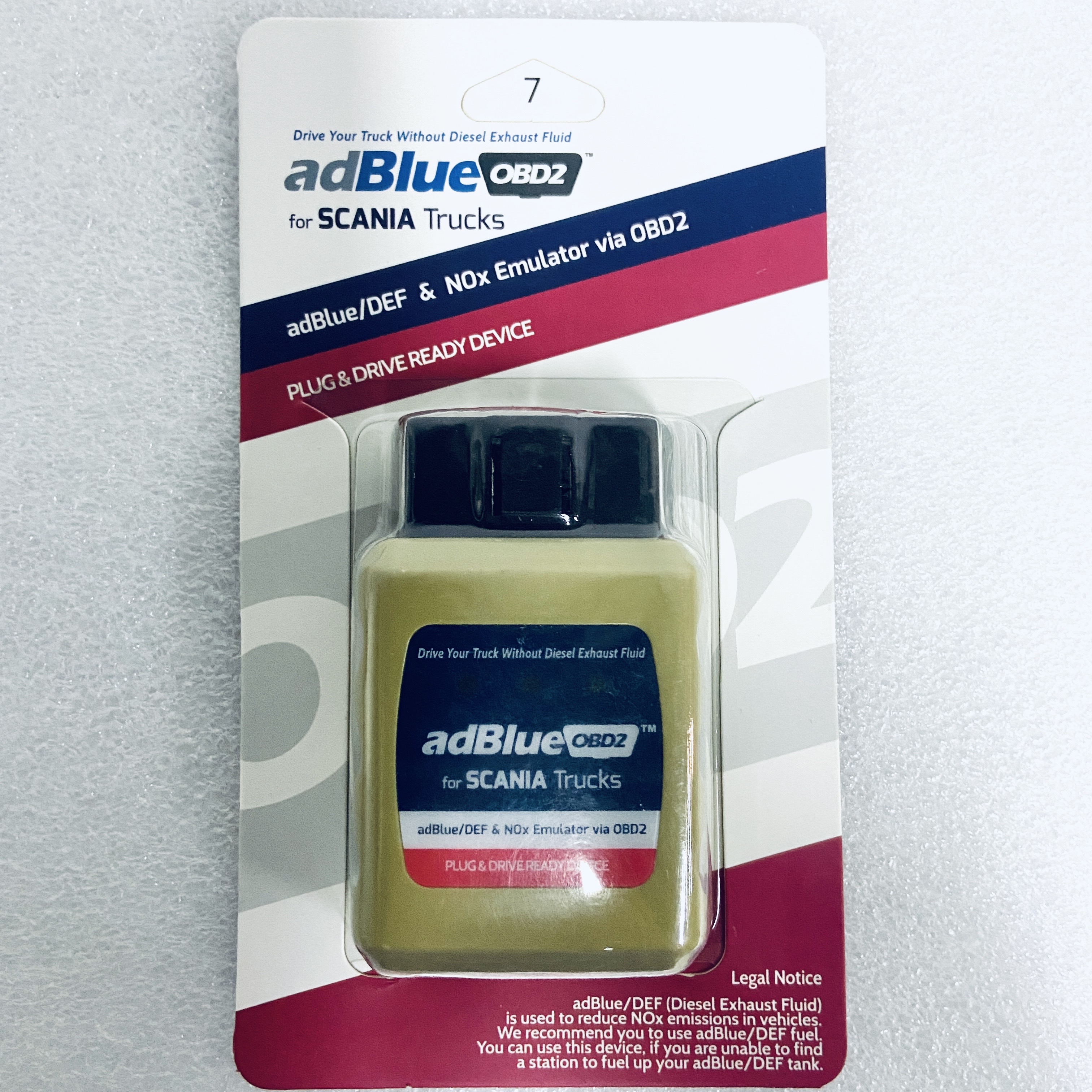 10pcs/lot Adblue Emulator for Benz/MAN/Scania/Iveco/DAF/Volvo/Renault/Ford NOx Emulator via OBD2 Plug and Drive Ready Device