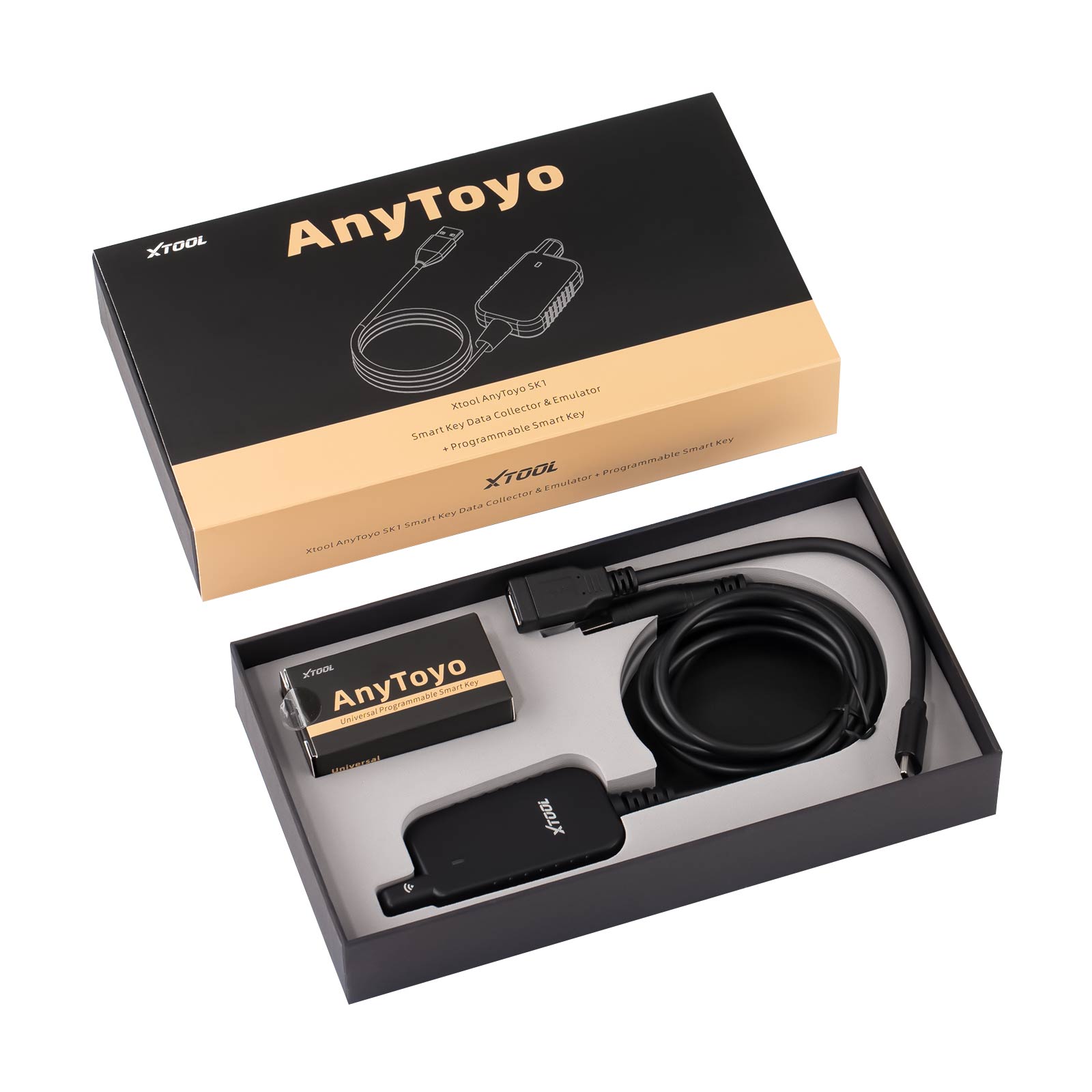 XTOOL AnyToyo SK1 For 2013-2022 Toyota/Lexus with 8A/4A Smart Key Matching All Key Lost With Bench-free Pincode-free Key Coding Works With X100PAD3