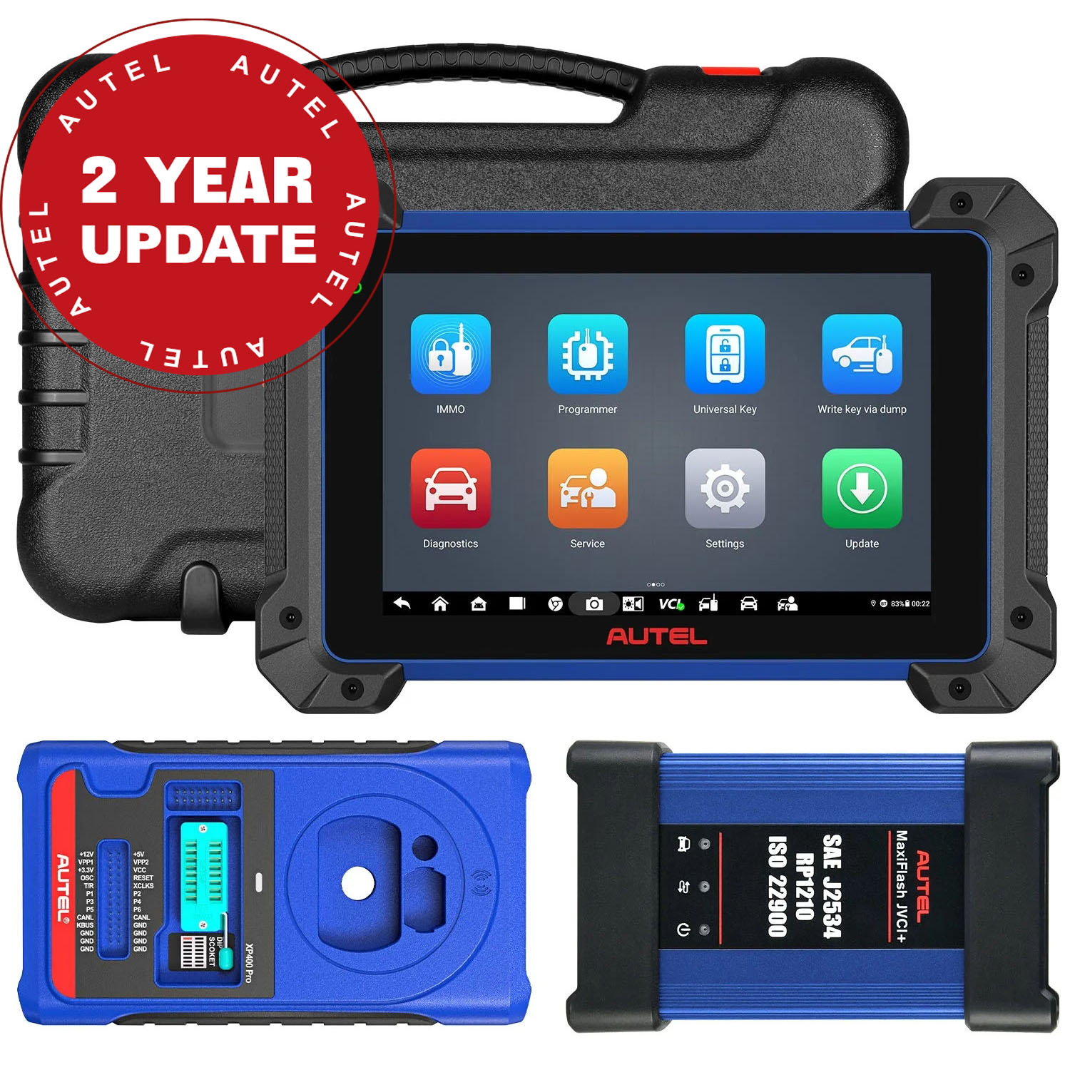 Original Autel MaxiIM IM608 II (IM608 PRO II) All-in-one Key Programmer& Diagnoostic Tool without IP Limitation with XP400 Pro Upgraded Version of IM608