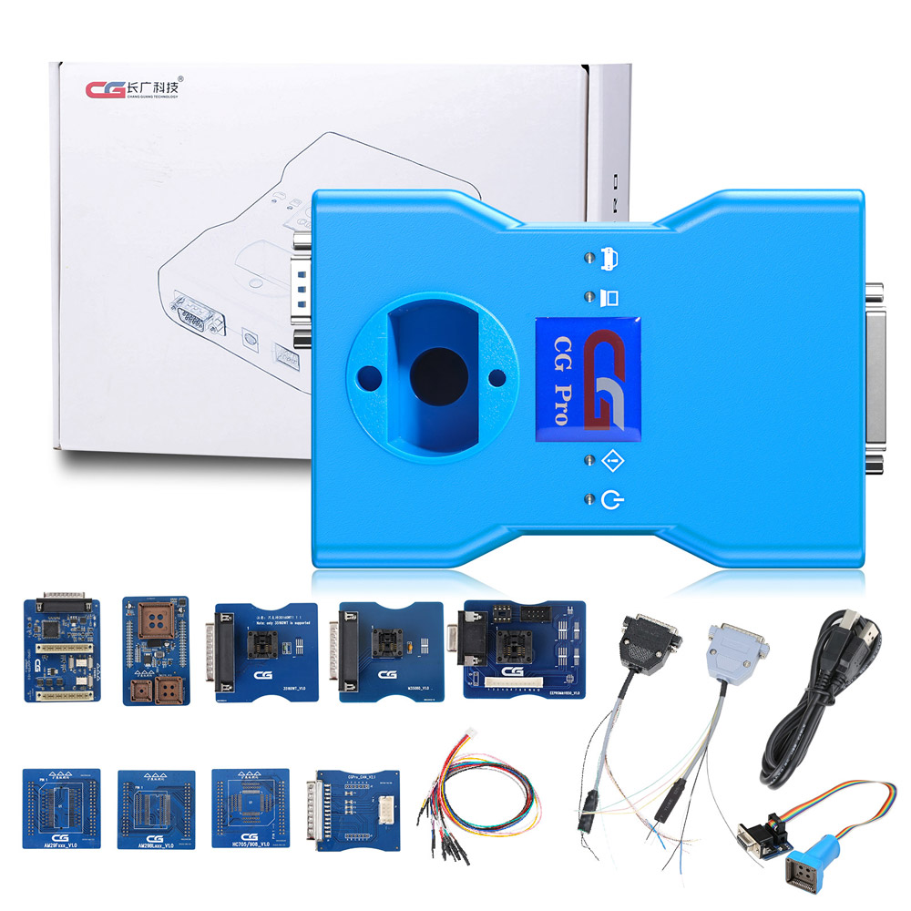 V2.3.0.0 CGDI CG Pro 9S12 Super Programmer Full Version Including All adapters Support 35160WT/ 35080/ 35128 Free Update Online Lifetime