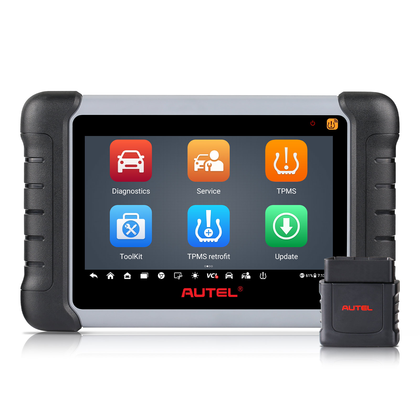 Autel MaxiCOM MK808S-TS TPMS Relearn Tool Support Sensor Programming and Battery Testing Functions MK808S TS 