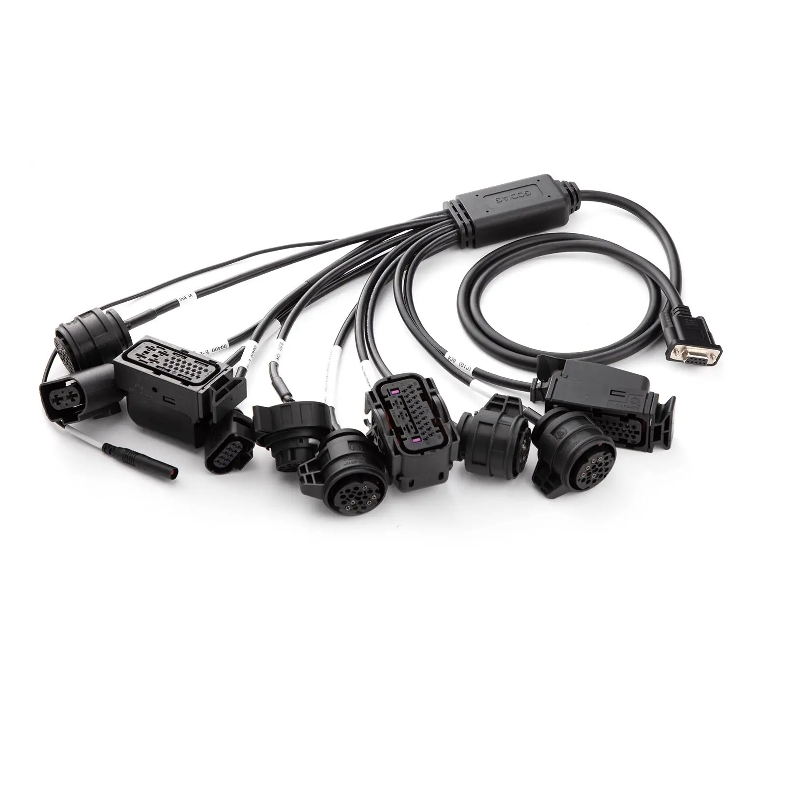 GODIAG VAG Gearbox Cable 9 in 1 Set for DQ200/ DL501/ VL300/ VL381/ DQ500/ DQ250/ DQ380 used with AUTEL GBOX/ XHORSE Multiprog